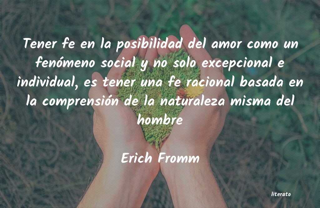 Frases de Erich Fromm