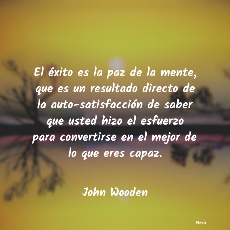 Frases de John Wooden