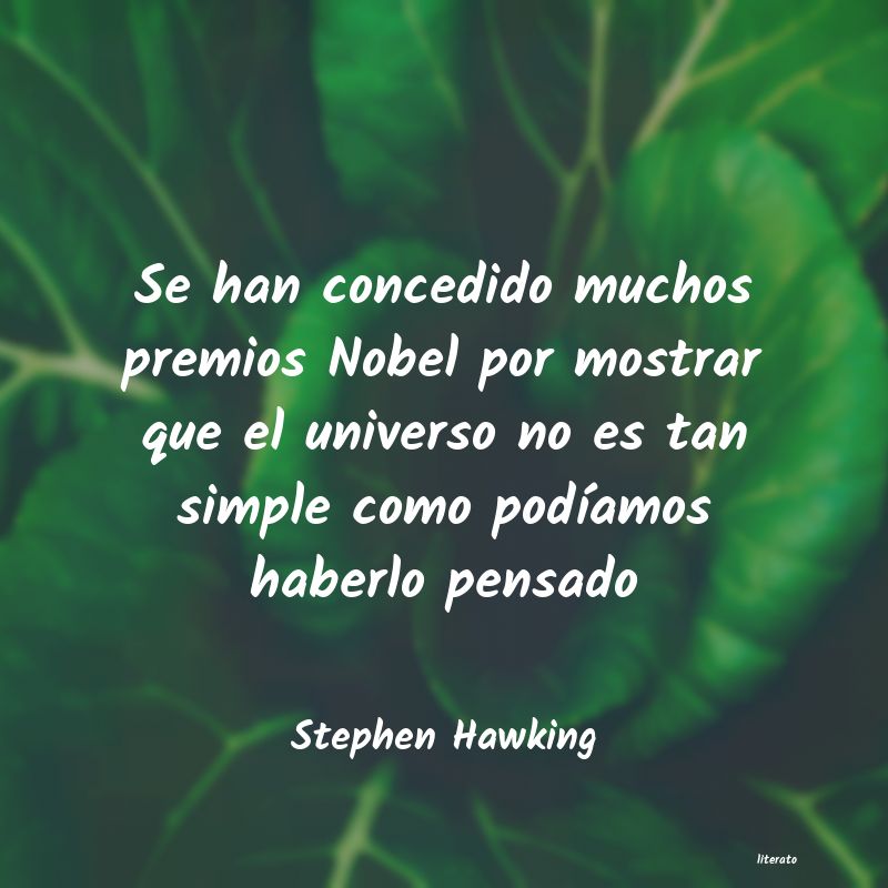 Frases de Stephen Hawking