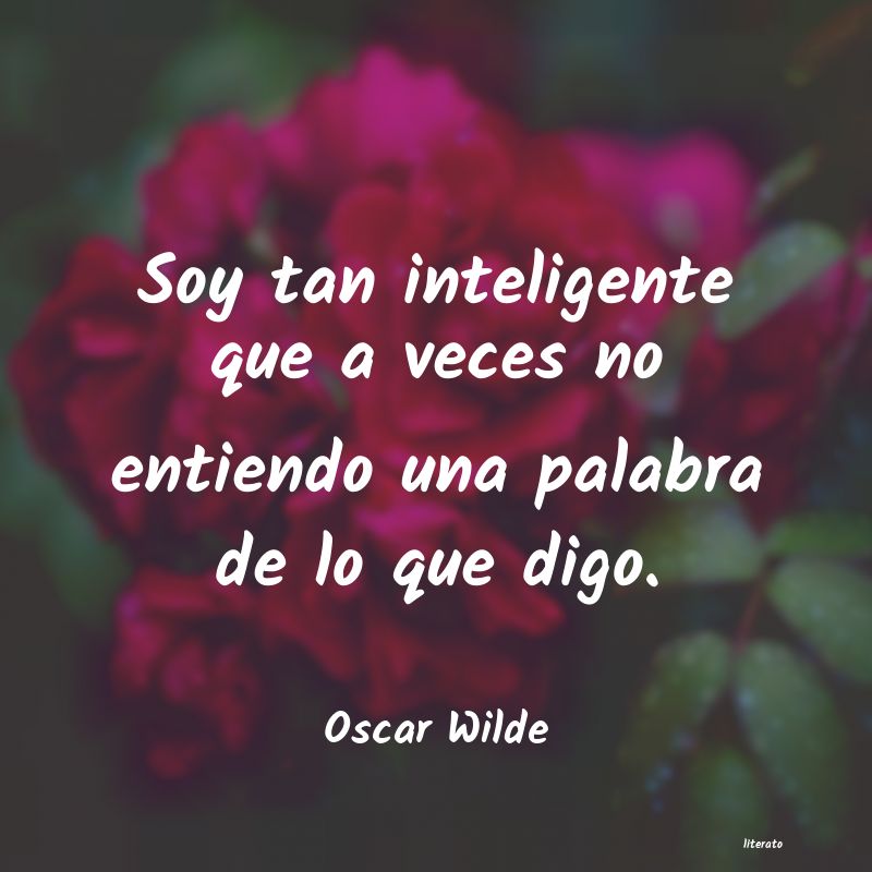 Frases de Oscar Wilde