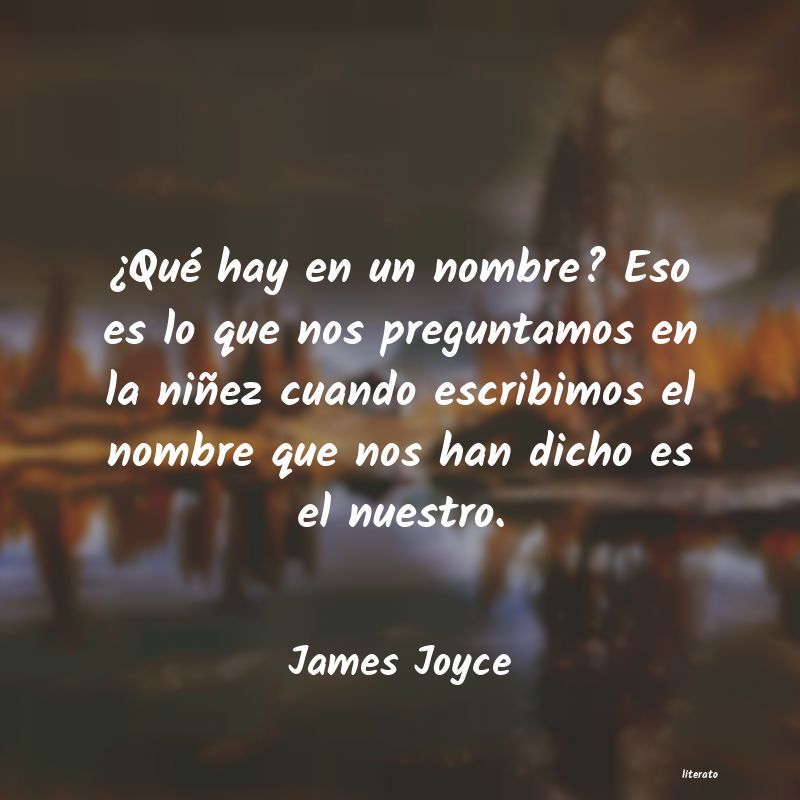 frases de James Joyce