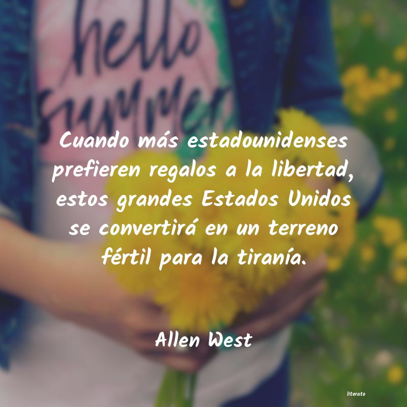 frases de Allen West