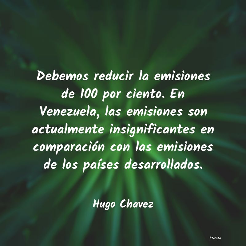 Frases de Hugo Chavez