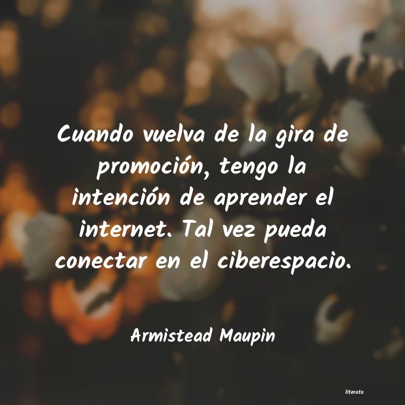 frases de Armistead Maupin