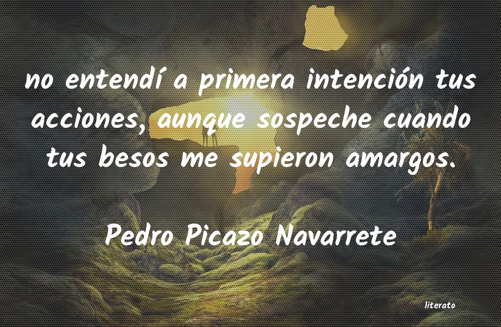 Frases de Pedro Picazo Navarrete