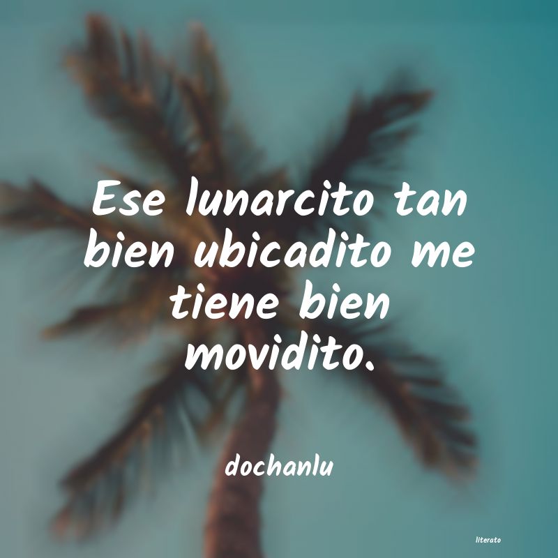 Frases de dochanlu