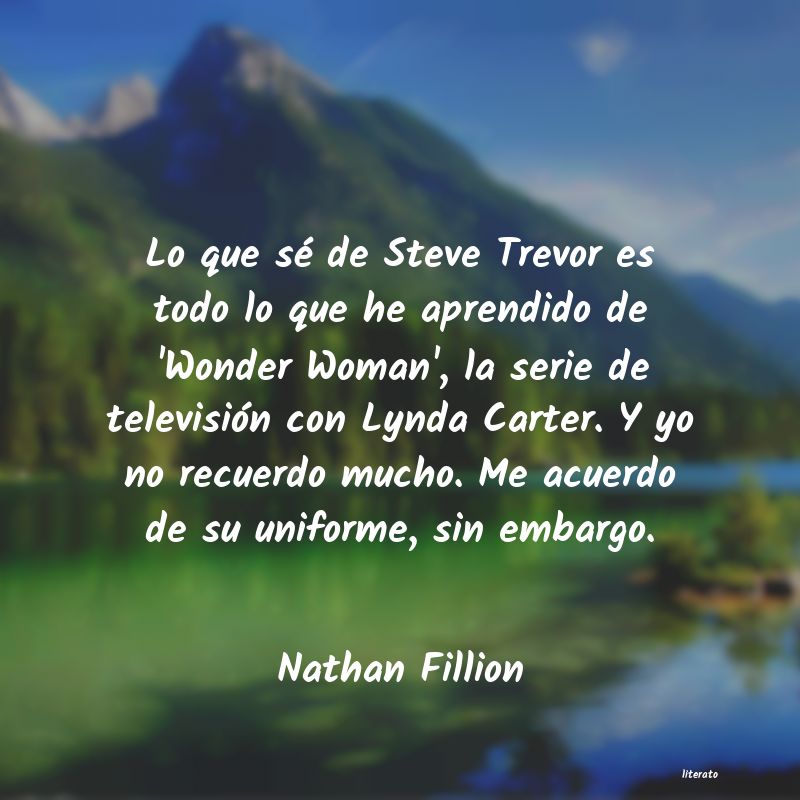 frases de Nathan Fillion