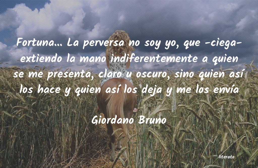 frases de Giordano Bruno