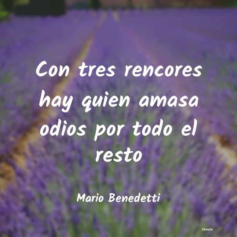 frases de Mario Benedetti