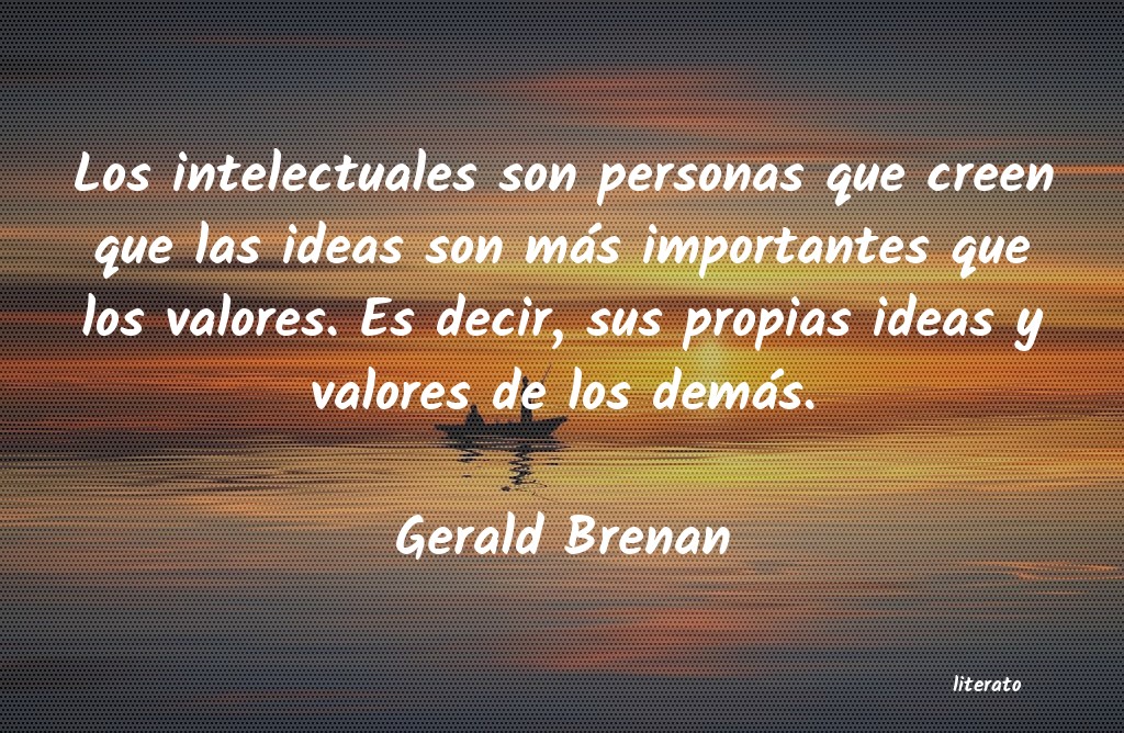 Frases de Gerald Brenan