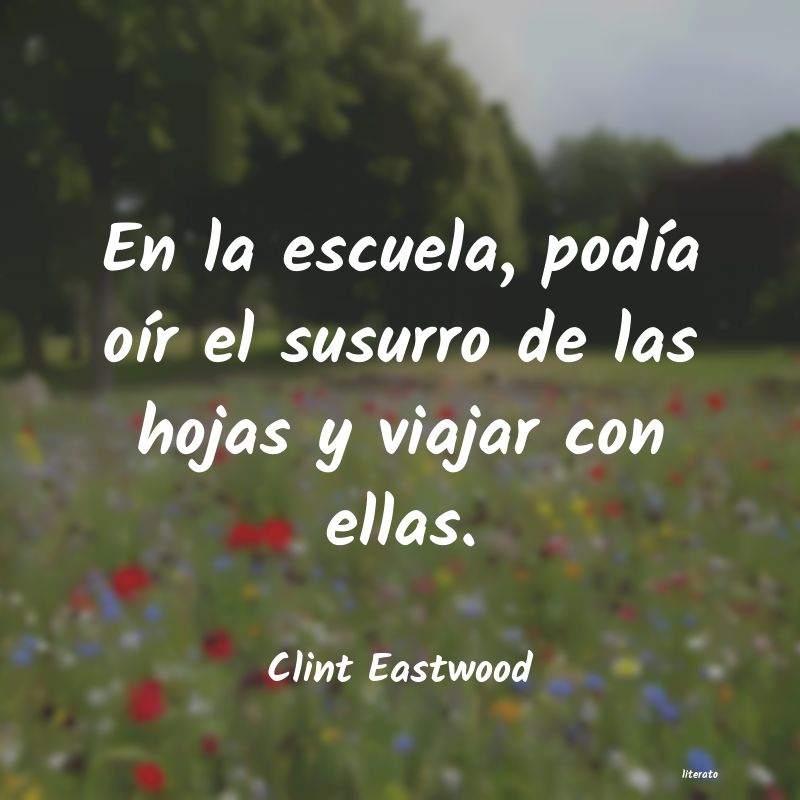 Frases de Clint Eastwood