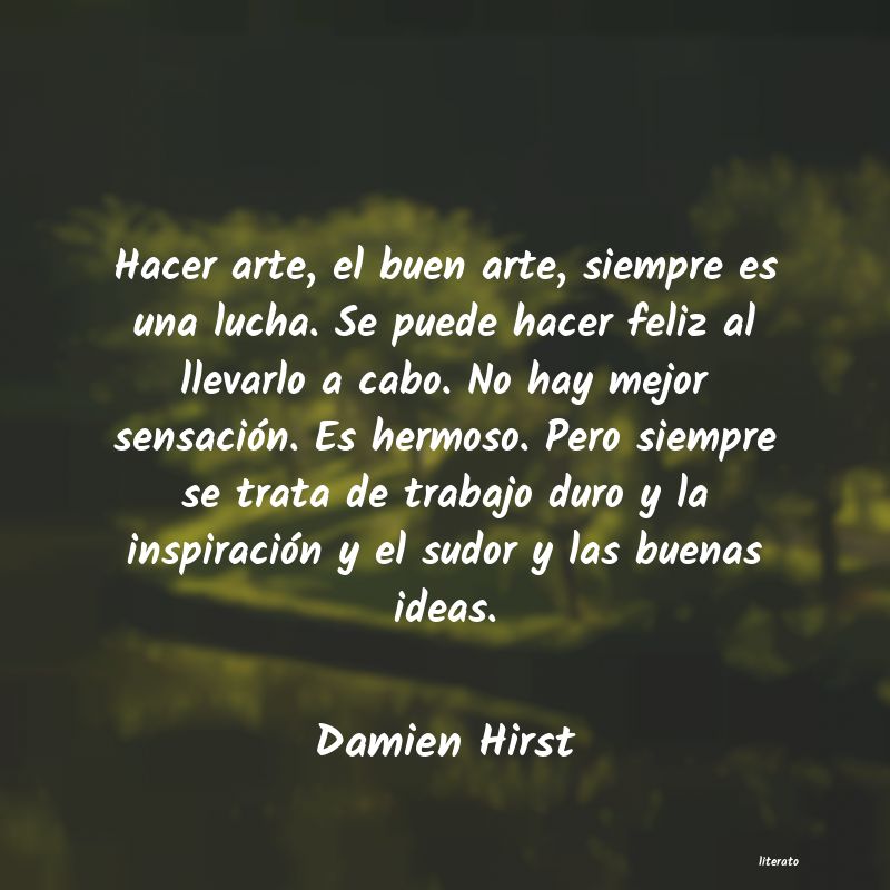 frases de Damien Hirst