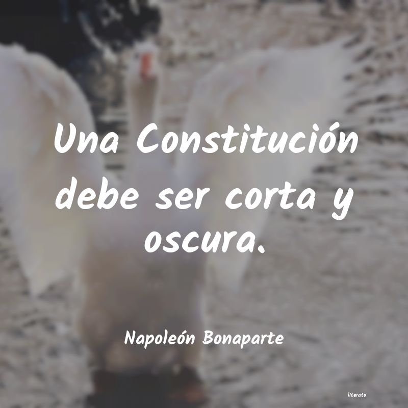 Frases de Napoleón Bonaparte