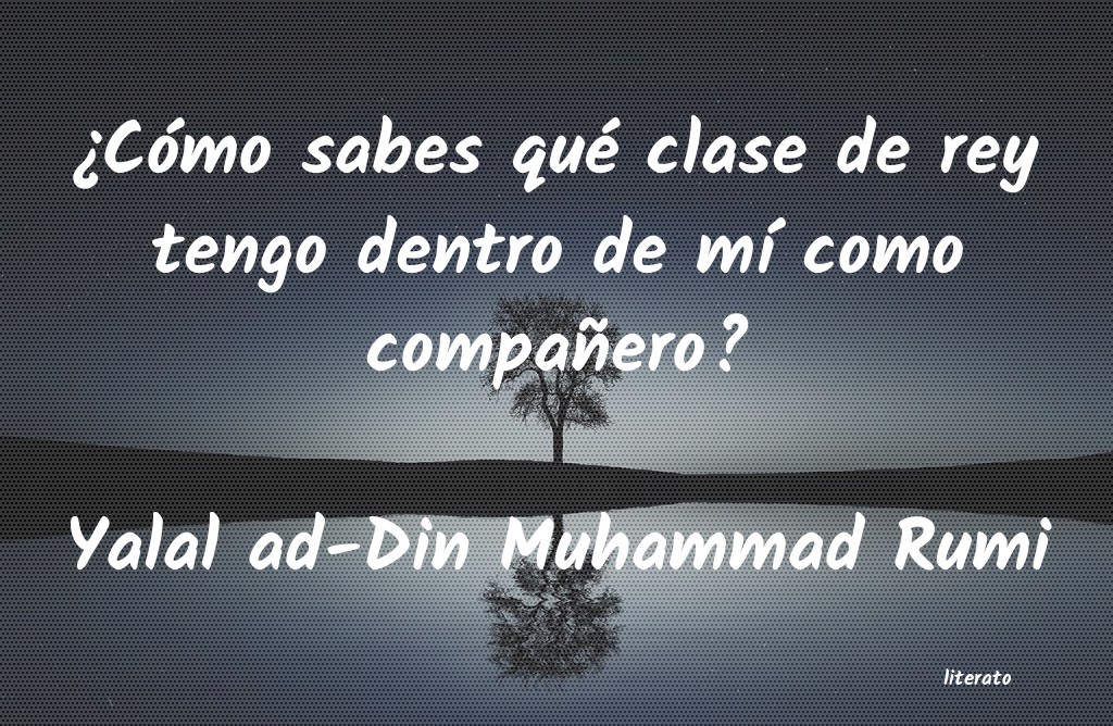 frases de Yalal ad-Din Muhammad Rumi