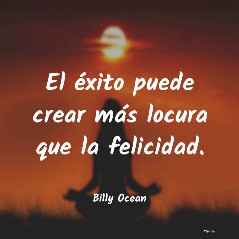 Frases de Billy Ocean