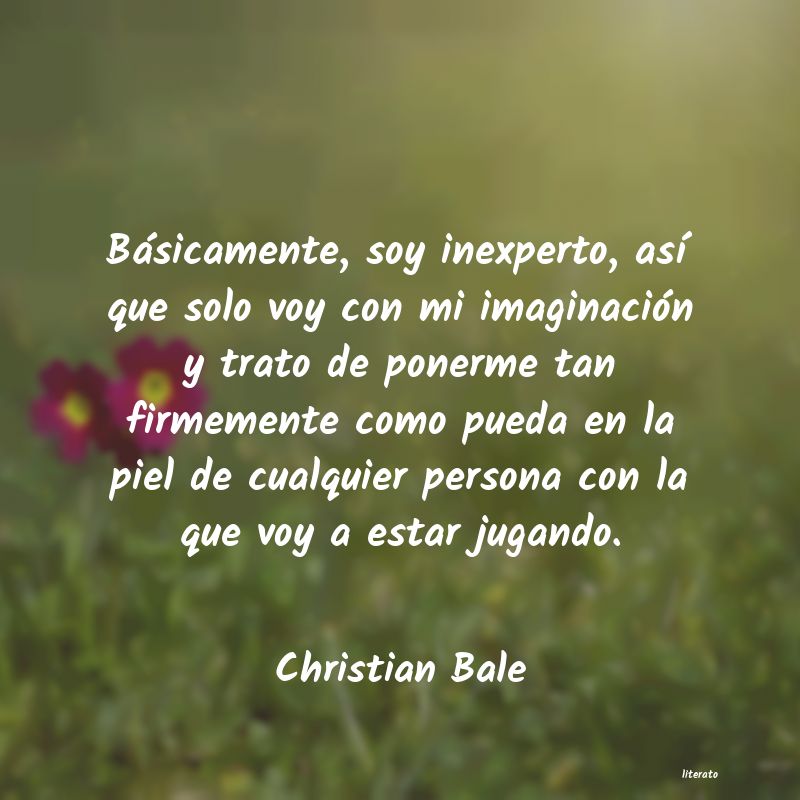 frases de Christian Bale