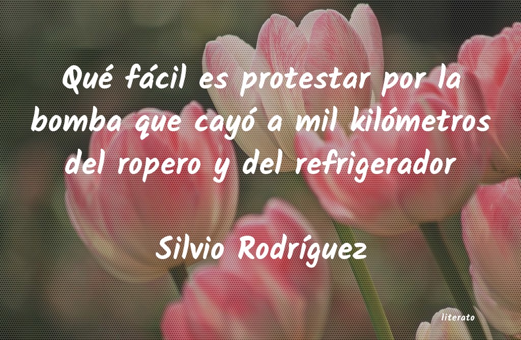 frases de Silvio RodrÃguez