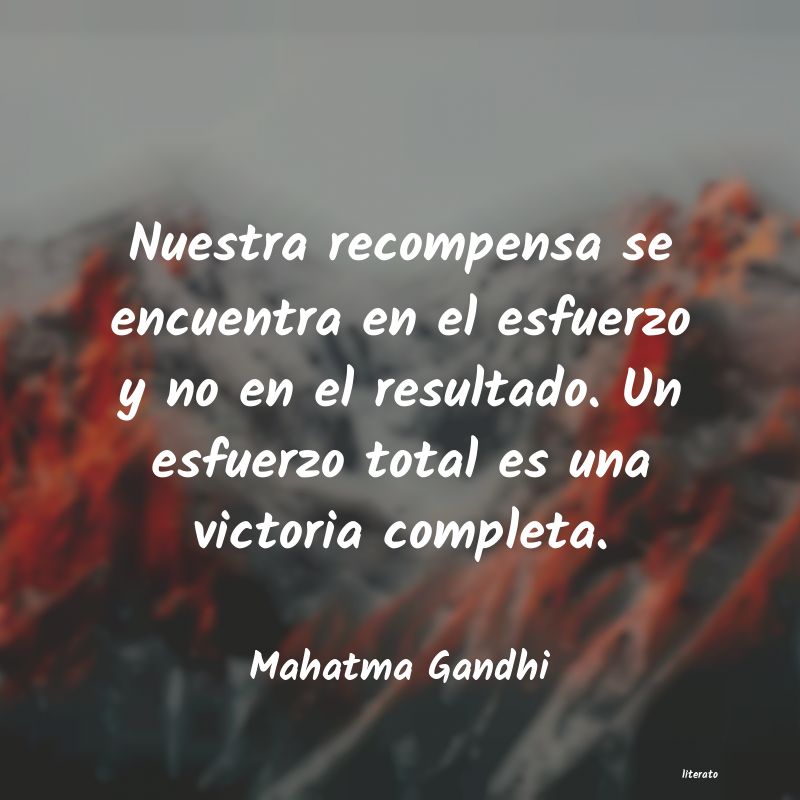 Frases de Mahatma Gandhi