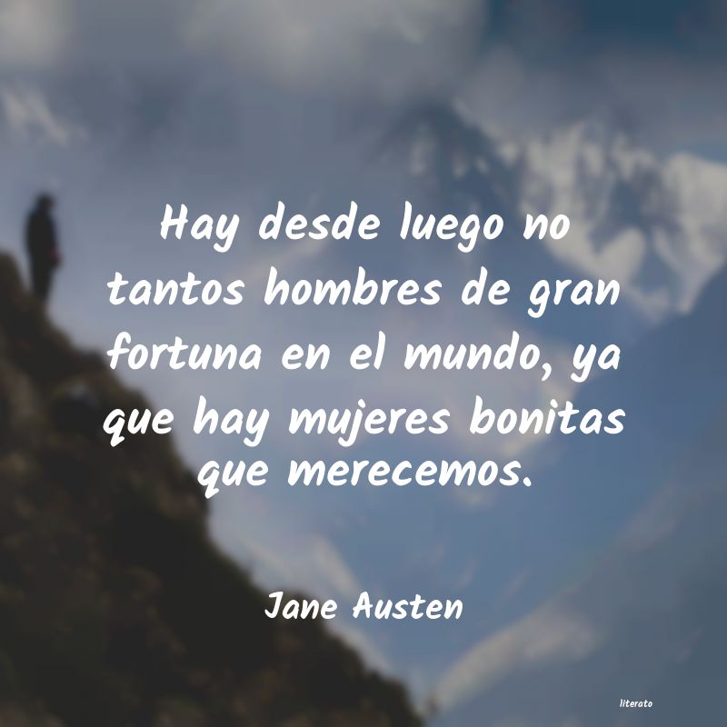 Frases de Jane Austen