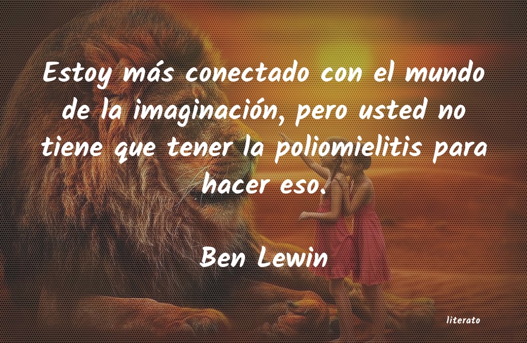 frases de Ben Lewin
