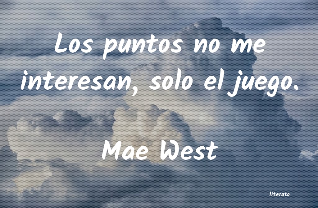 Frases de Mae West