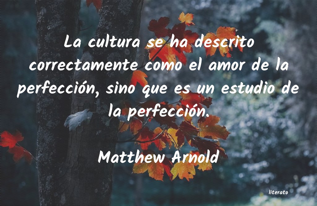Frases de Matthew Arnold