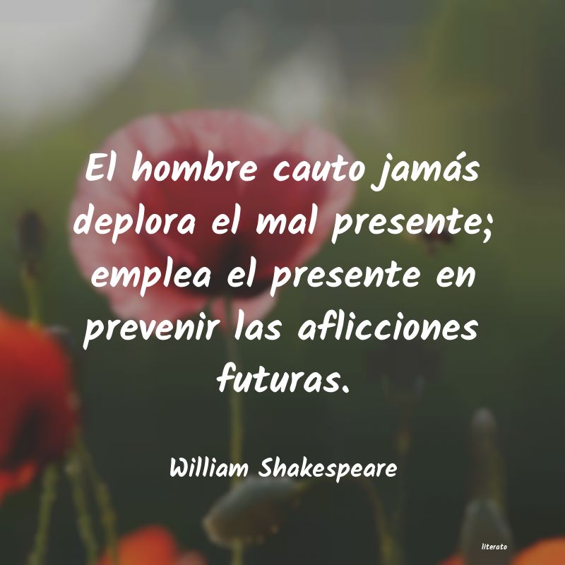 Frases de William Shakespeare