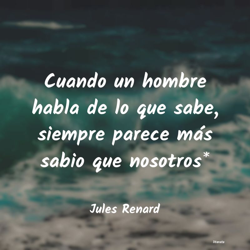 Frases de Jules Renard