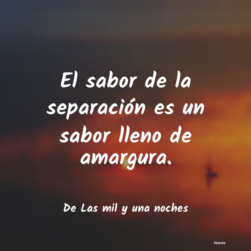 frases de De Las mil y una noches