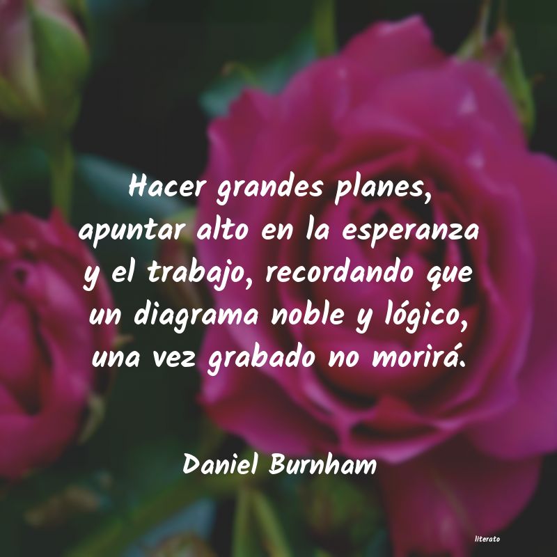 Frases de Daniel Burnham