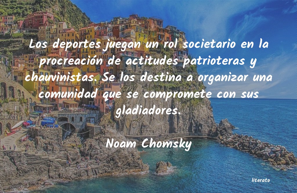 frases de Noam Chomsky