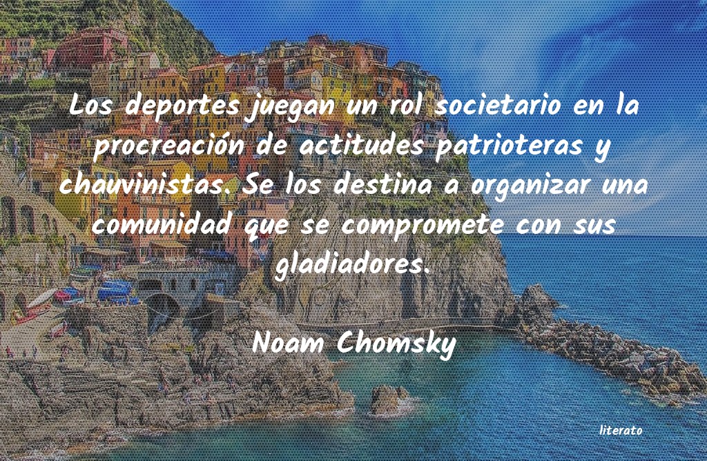 Frases de Noam Chomsky