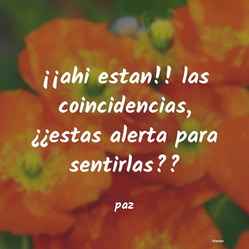 Frases de paz