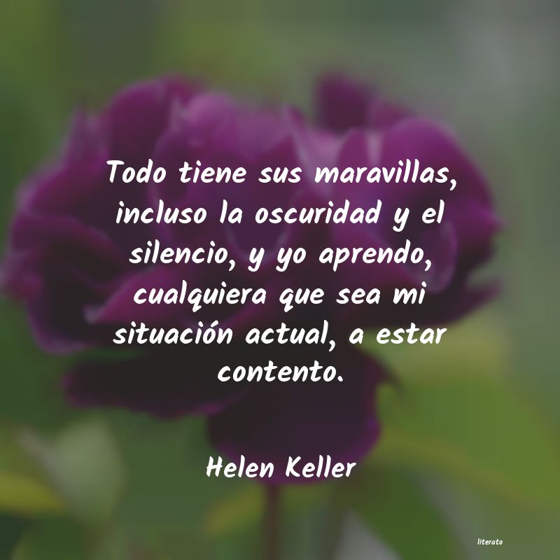 Frases de Helen Keller