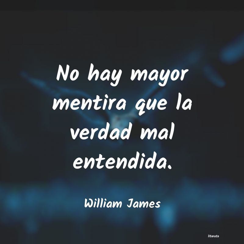 Frases de William James