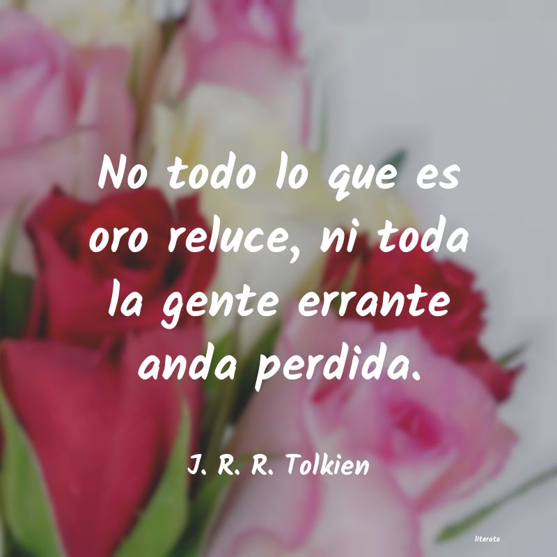 Frases de J. R. R. Tolkien