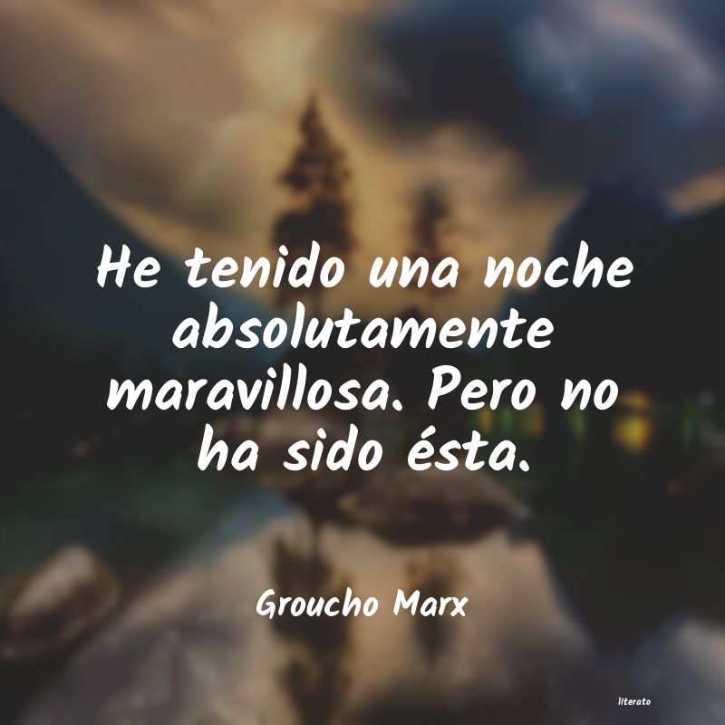 Frases de Groucho Marx