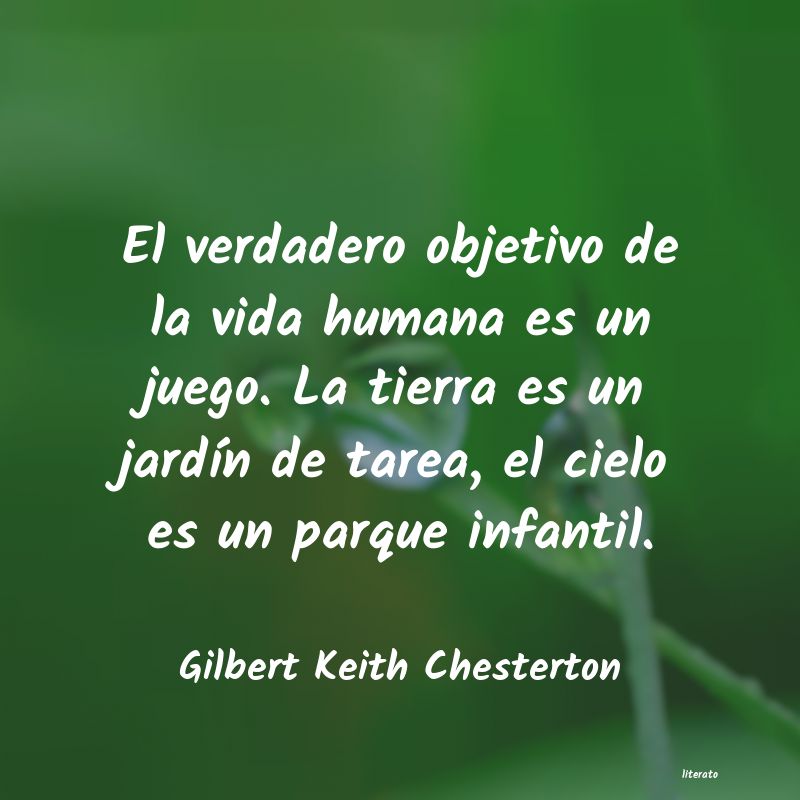 frases de Gilbert Keith Chesterton