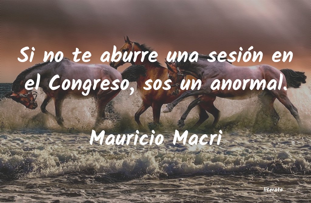 Frases de Mauricio Macri