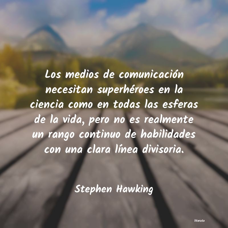 Frases de Stephen Hawking