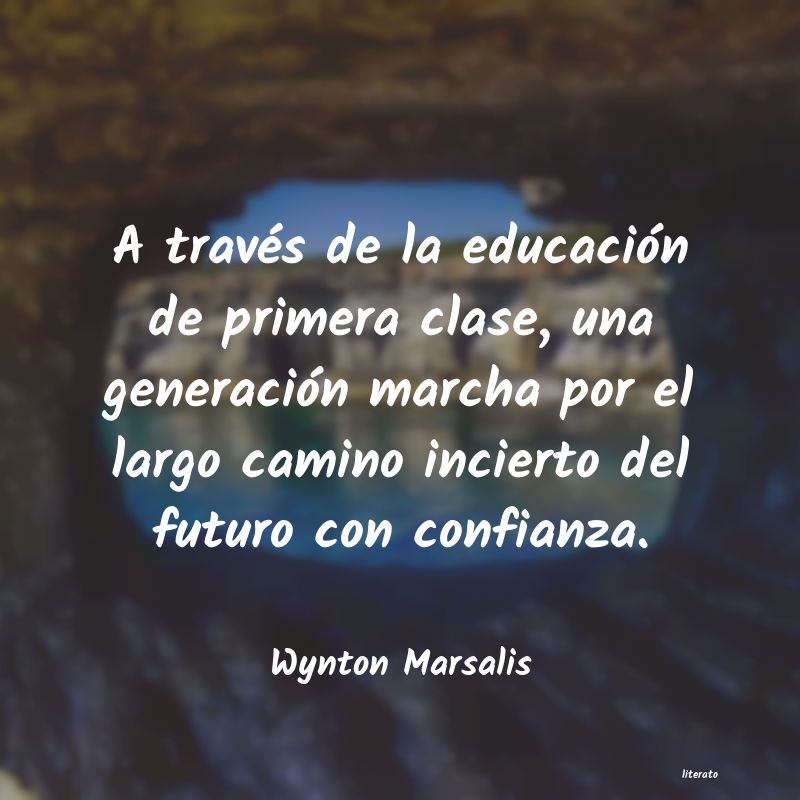 frases de Wynton Marsalis