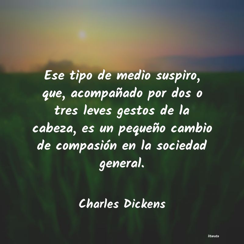 frases de Charles Dickens
