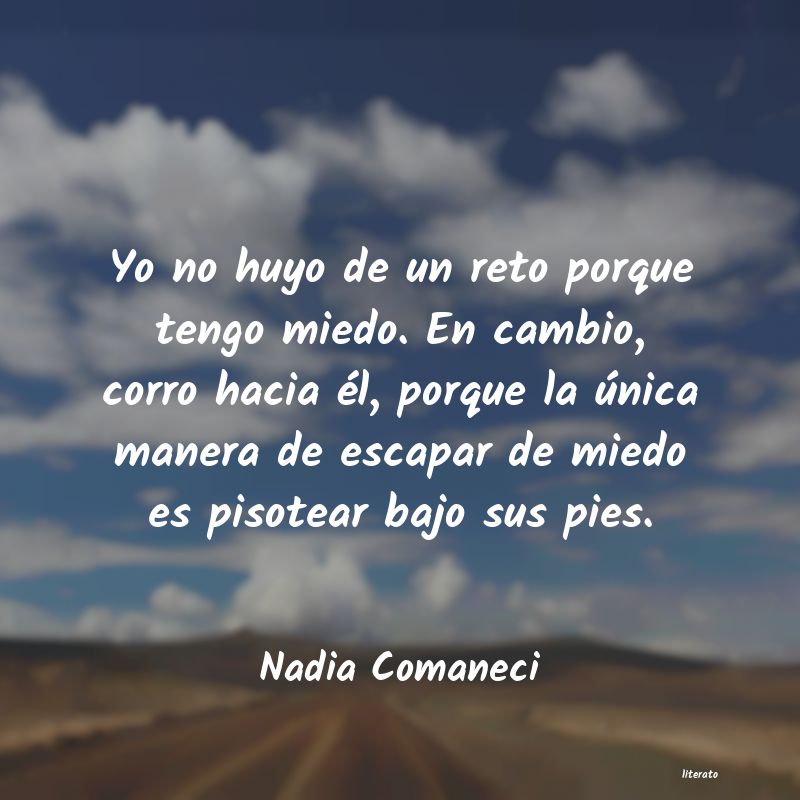 frases de Nadia Comaneci