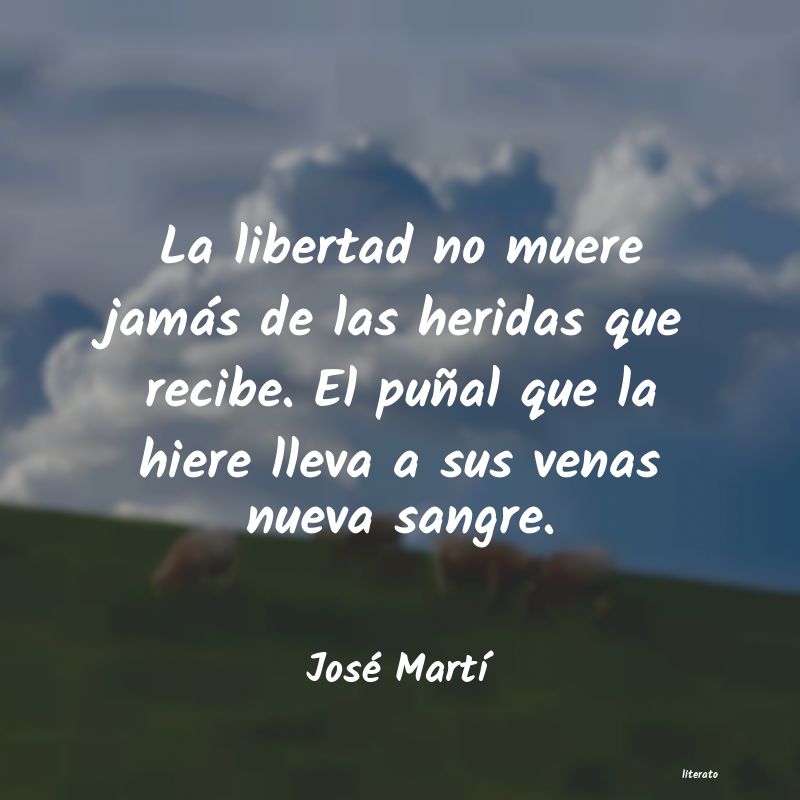 Frases de José Martí