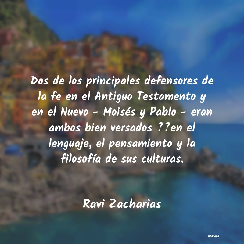 frases de Ravi Zacharias