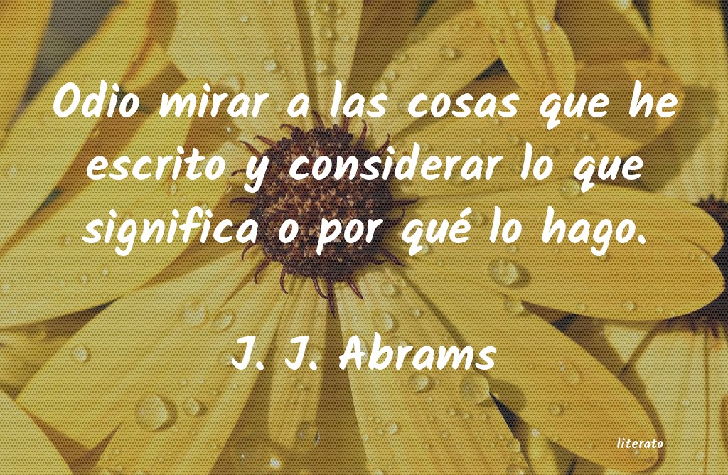 Frases de J. J. Abrams