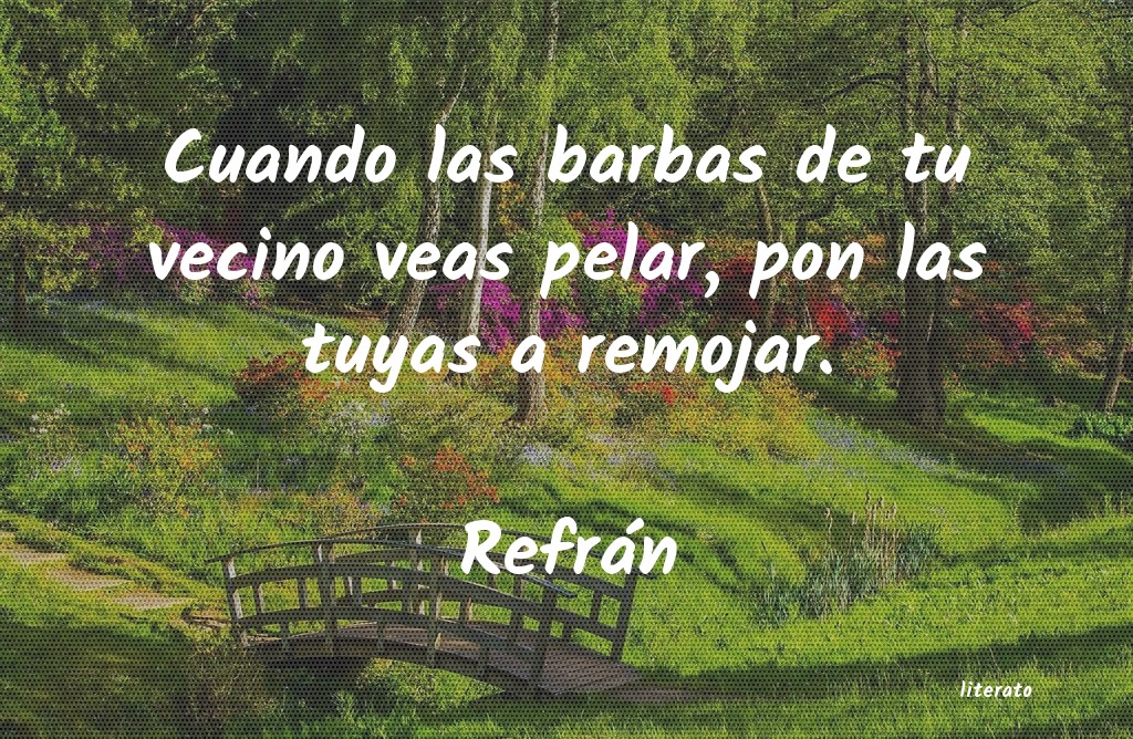 frases de Refrán