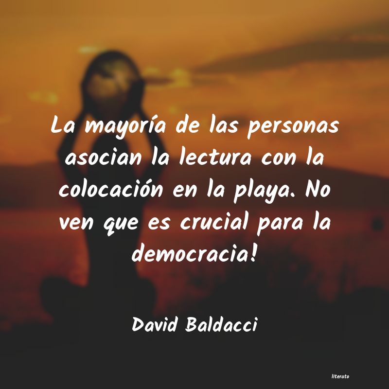 Frases de David Baldacci