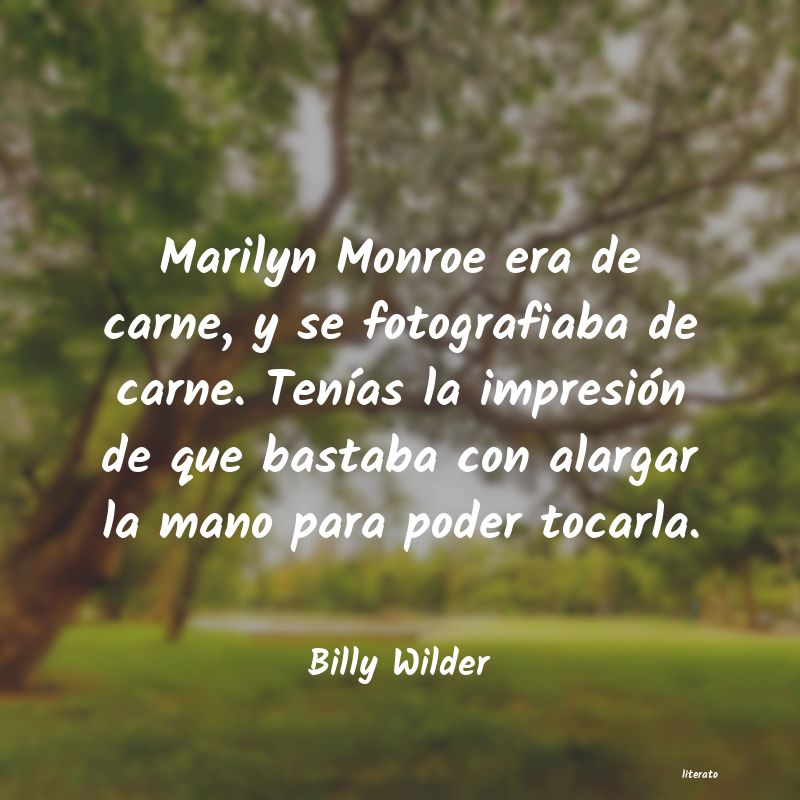 Frases de Billy Wilder