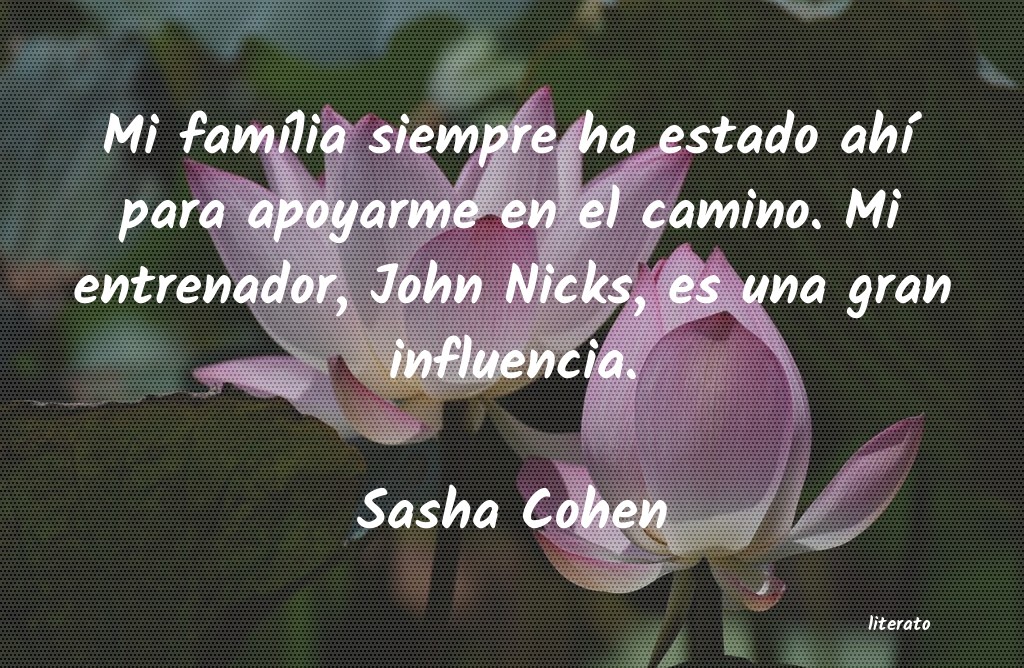 Frases de Sasha Cohen